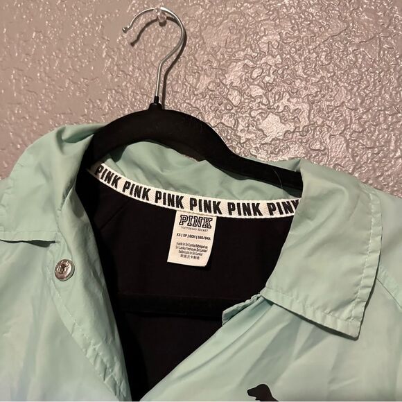 Victoria’s Secret blue ombré windbreaker jacket - Picture 5 of 8